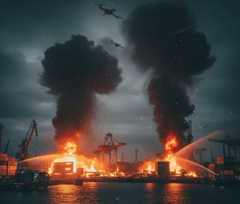 Російські дрони атакували Одесу: постраждало судно під прапором Словаччини